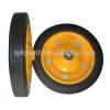 13x3 powder rubber wheel heavy duty solid rubber wheel
