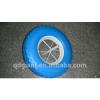 Blue color french model flat free wheel 4.80/4.00-8