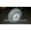 Grey color pu foam turf saver wheel 13&quot;x500-6