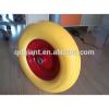Flatfree puncture proof tyres material pu foam or solid rubber