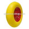 400-8 PU rubber wheel Rim colour can change