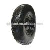 Balck color 400-8 PU rubber wheel #1 small image