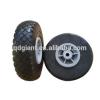 3.00-4 enhanced heavy duty plastic core PU foam flat free wheel 200KG load capacity #1 small image