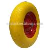 Durable colorful PU foam wheel made in China