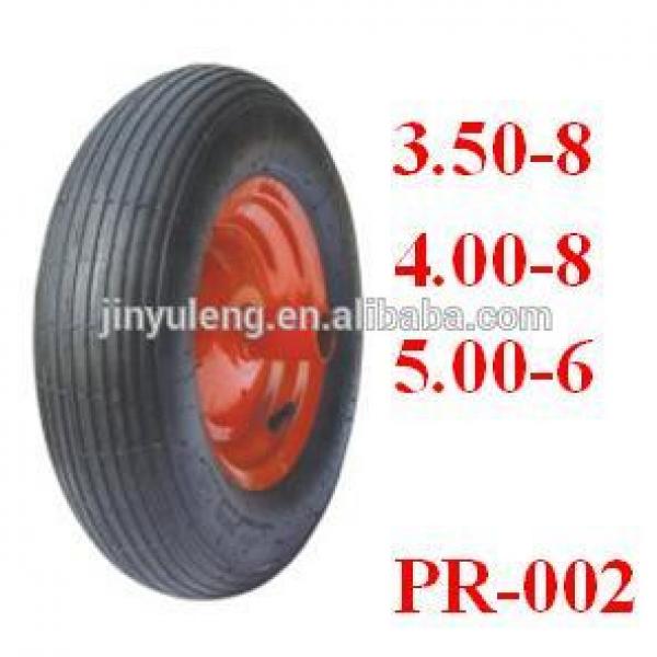 wheel barrow tire 480/400-8 for wheelbarrow #1 image