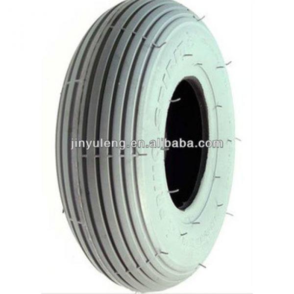 8 inch (8 x2.50-4) high quality no mark environmental wheel barrow tire #1 image