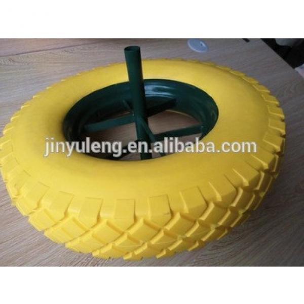 4.00-8 PU foam wheel for JEDDAH , RIYADH,DUBAI ,DAMMAM ,SHARJAH market #1 image