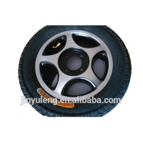 12.5x2.25 alloy rim pneumatci wheel for wheelchair #1 image