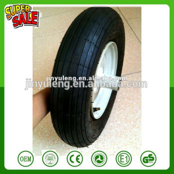 wheelbarrow Tire 350-8/rubber wheel for trolley /Pneumatic wheels for wheel barrow #1 image