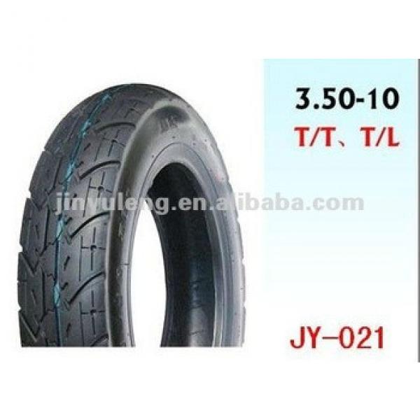 3.50-10 motorcycle tyre, use for street road ,scooters motorcycle tire #1 image