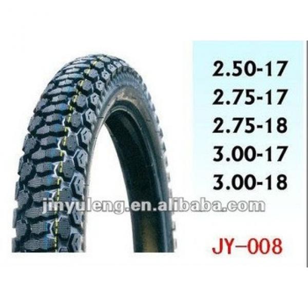 non-slip cross-country Motorcycle tire 2.50-17/2.75-17/2.75-18/3.00-17/3.00/18 #1 image
