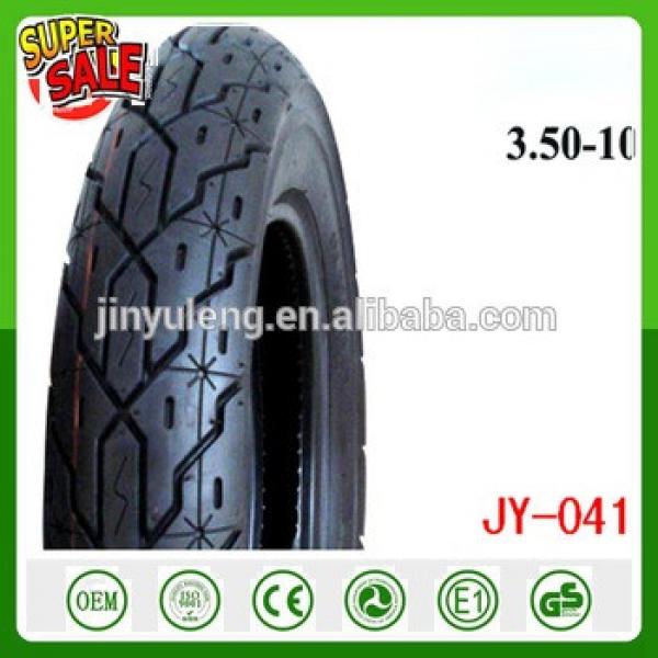 3.50-10 inner tube scooters tire street road pneumatic Natural rubber motorcycle tire Electric cars scooter tricycle cover tyre #1 image