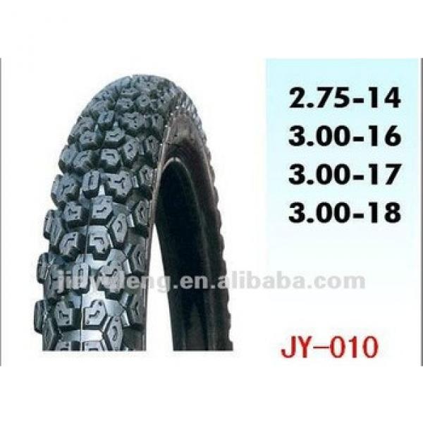 Prevent slippery,cross-country motorcycle tire 2.75-14/3.00-16/3.00-17/3.00-18 #1 image