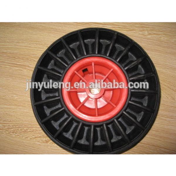 10x300-4 rubber solid wheel for duty barrow/ trolley #1 image
