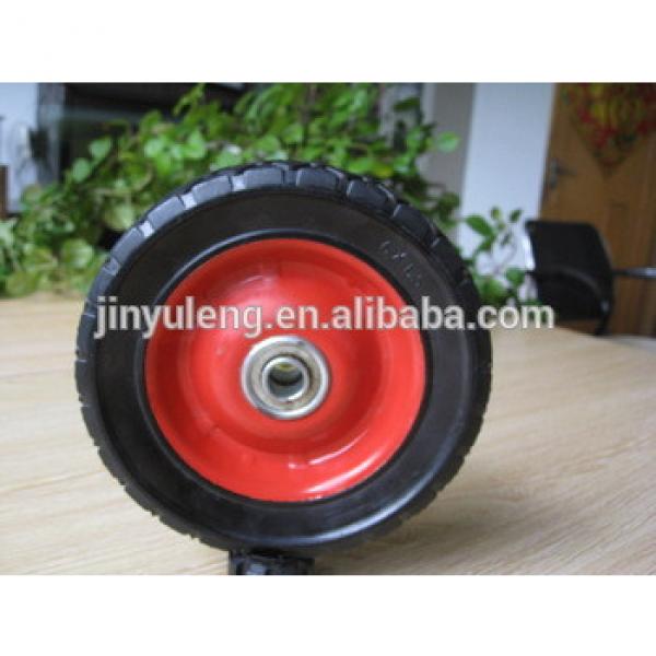 7inch small solid rubber wheels for toys /lawn mower/ carts #1 image