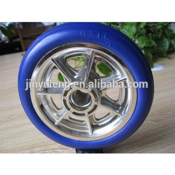 6&quot; pu baby trolley wheel #1 image