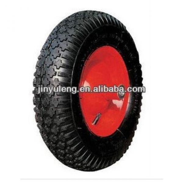 14&quot;x3.50-8 pneumatic rubber wheel/ tire for wheelbarrow #1 image