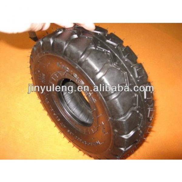 hot sale 10&quot; 3.50-4 rubber wheels for trolley #1 image