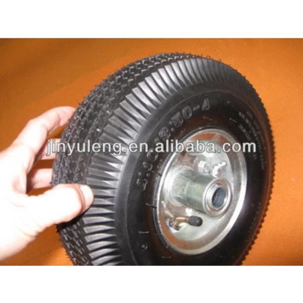 10&quot; rubber wheels for trolley #1 image