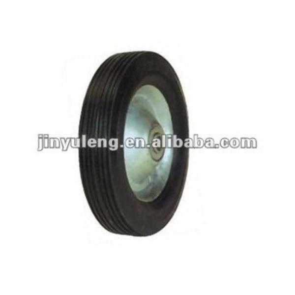 8x1.7solid rubber wheel #1 image