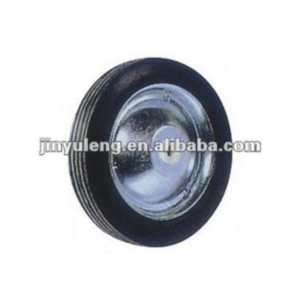 7 inch solid rubber wheel #1 image