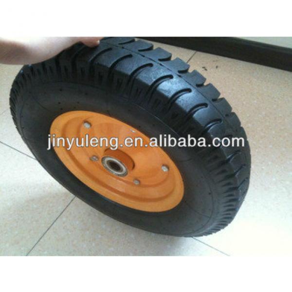 rubber wheels 4.00-8 lug pattern ,4.00-8 pneumatic wheels #1 image