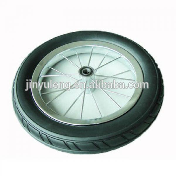 14 inch chrome rim spoke wheel for kid bicycle #1 image
