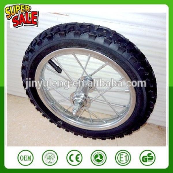 12 14 inch Aluminum alloy spokes bicycle wheel ,carbon bicycle wheel #1 image