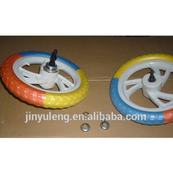 12inch Tricolor eva foam wheel for baby bile #1 image