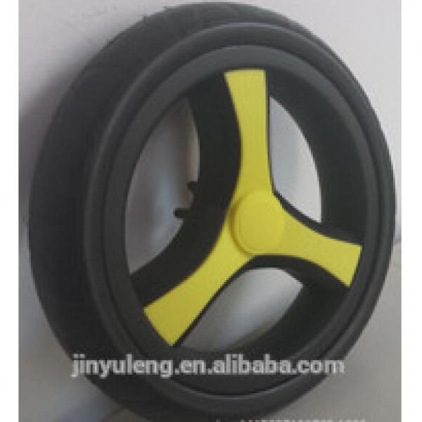 8 inch eva pu foam pneumatci wheel for baby bile #1 image