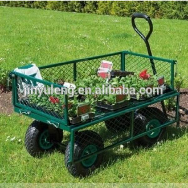 Metal mesh garden tool cart #1 image