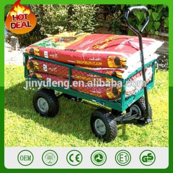garden mesh tool cart Steel wagon trailers garden wagon TC1859 #1 image