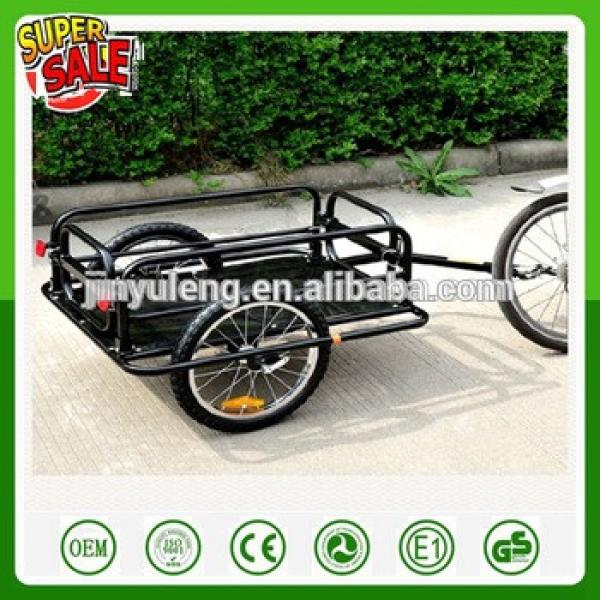 Bicycle Folding Cargo Trailer Pet Shopping Dog Bike Cycle Cart Luggage Foldable #1 image