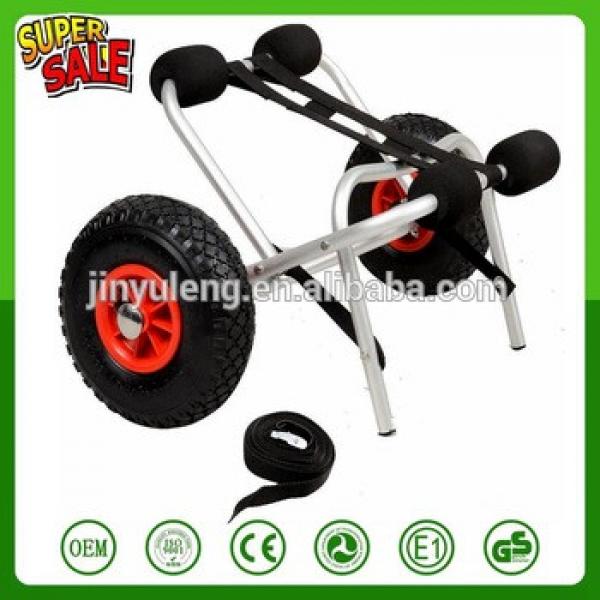 Portable Canoe Carrier Transport Dolly kayak tool cart sailboat support with wheel tralier #1 image