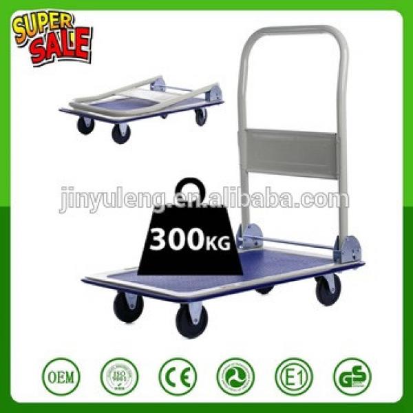 300KG Heavy Duty Folding Platform Hand Truck Trolley Cart Strong Flat Bed #1 image