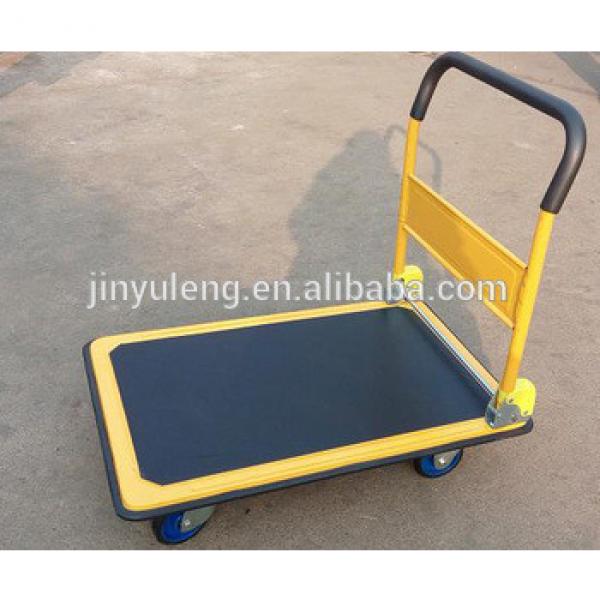 high quality real load 300kg heavy duty foldable platform trolley #1 image