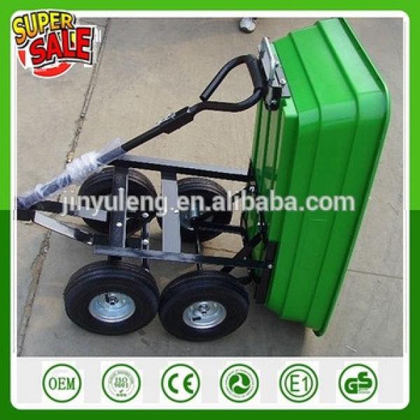 mini dumper and power tool cart for Farm and garden folding wagon move tool cart wheelbarrow #1 image