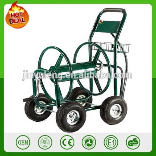 300FT Outdoor Green Thumb, Professional Garden Hose Reel Cart #1 image