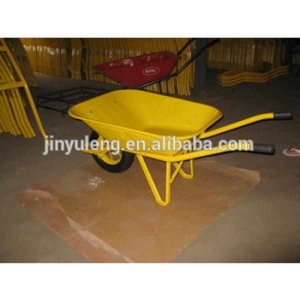 WB6400 hot sale heavy duty large China QingDao Wheelbarrow supplier garden use large wheelbarrow #1 image