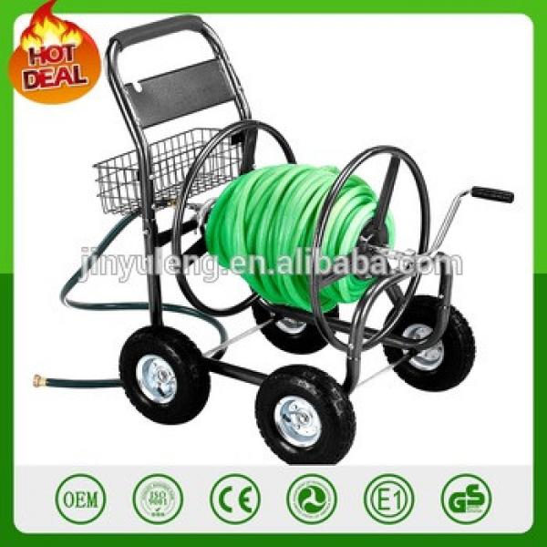 TC1850/1880 portable Water pipe cart garden hose reel cart water pipe collect cart #1 image