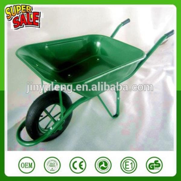 WB6400 QingDao China French Wholesale low price concrete wheelbarrow commercial wheelbarrow for seal #1 image
