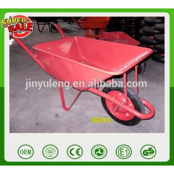 WB2500 solid wheel heavy competitive price building wheelbarrow ,construction site wheelbarrow #1 image