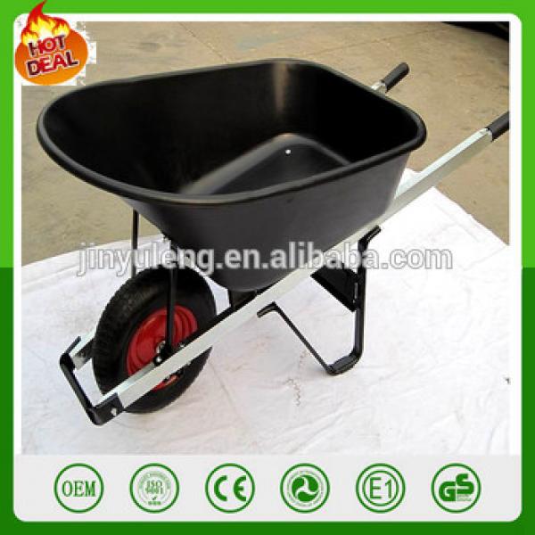 Large capacity power plastic tray wheel barrow for garden ,Farms, pasture lands, the orchard #1 image