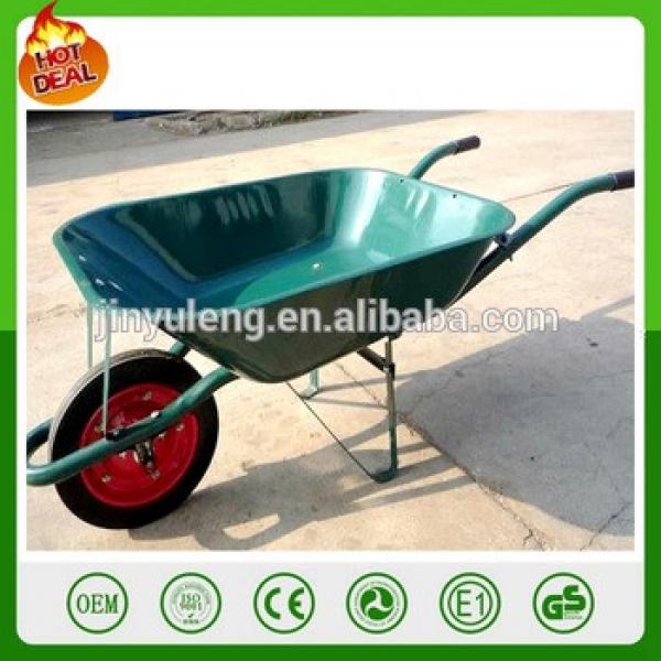 CHINA cheap wheelbarrow WB6405 prower wheelbarrow , use for asle garden,farm, building #1 image