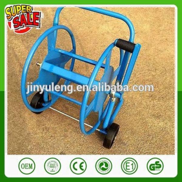 fold handle Adjustable height home mini Hoses Reels cart water cart , trolley #1 image