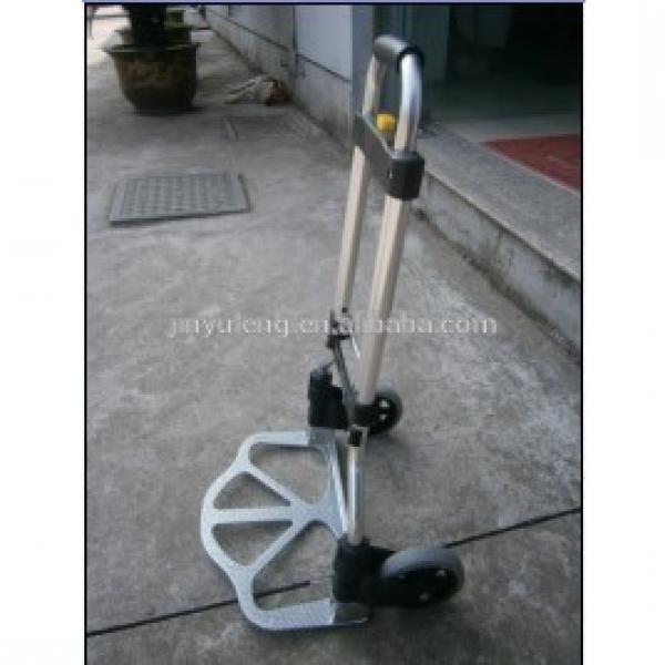 Foldable HT1589C mini luggage hand trolley for airport/ shop/ hotel/Logistics warehouse #1 image