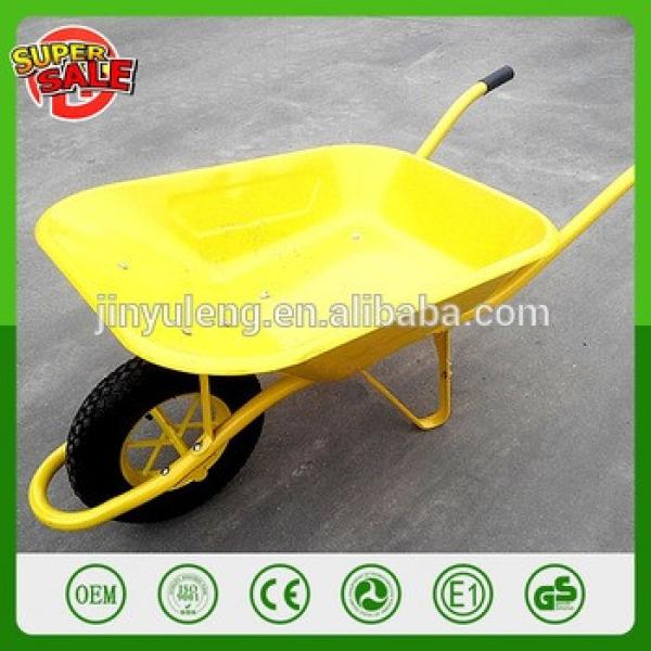 wb6400 China ShanDong QingDao hot seal style competitive price cheap pneumatic rubber wheel with wheelbarrow wheel barrow #1 image