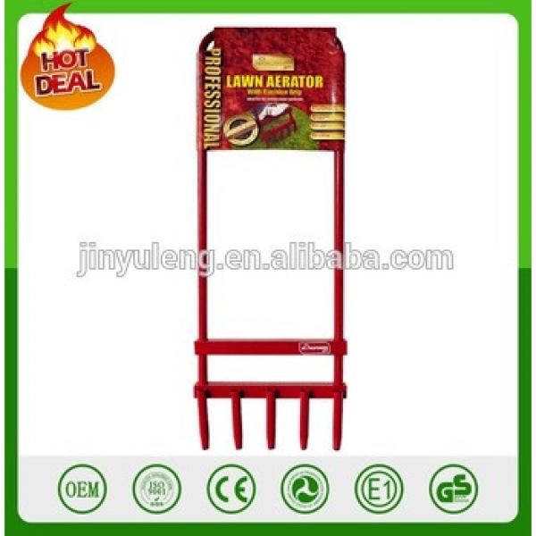 Manual Coring Soil Growth Cultivator Aerator Thatch Breaker lawn aerator Gardening Hand Tools #1 image