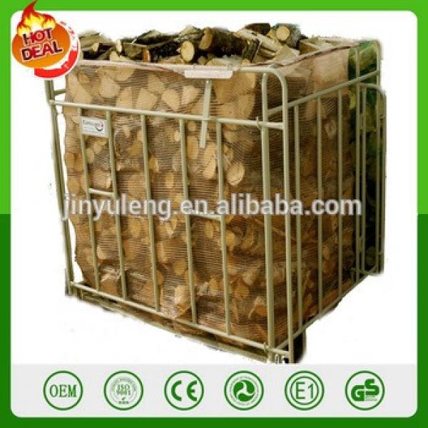 Firewood packing metal cage,Packaging fence firewood sorting box #1 image