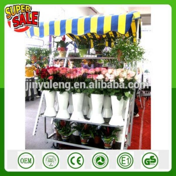 move tool cart popular hot seal Display Storage show Rack Portable Fruit flower nursery plant exhibition transfer trolley truck #1 image